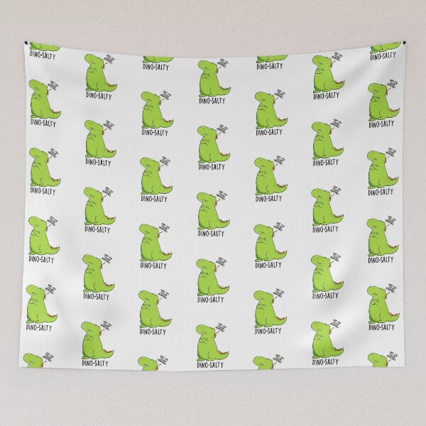 Item preview, Dino-salty Funny Dinosaur Puns  designed and sold by punnybone.