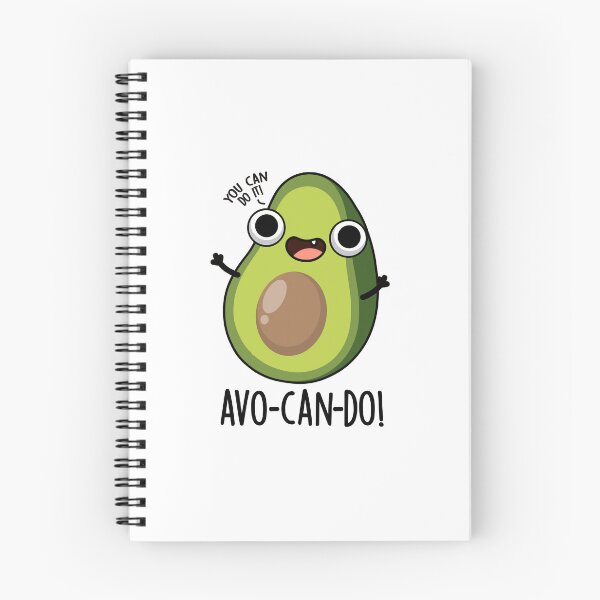 Item preview, Avo-can-do Funny Avocado Puns designed and sold by punnybone.