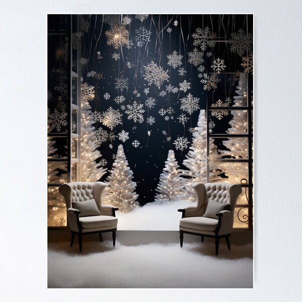 Item preview, White Christmas Trees designed and sold by Michealfashion.