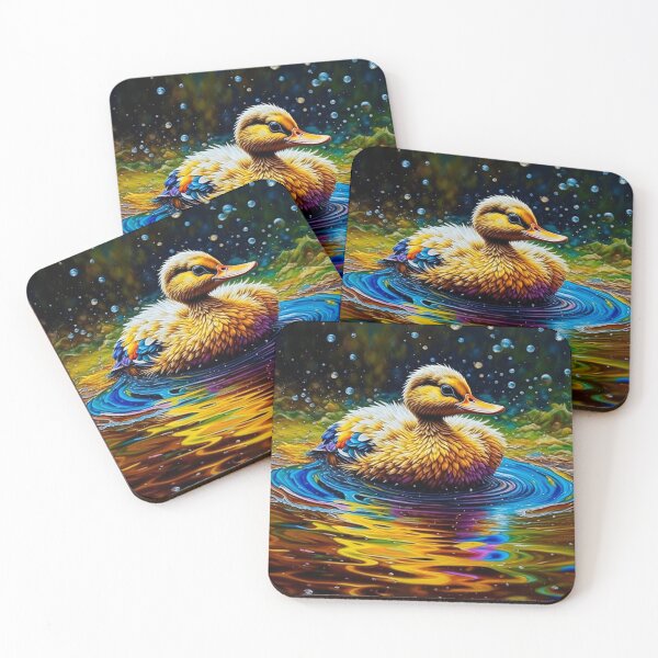 Item preview, Mystical Mallards Quacks in Ethereal Hues designed and sold by Daniel Dudgeon.