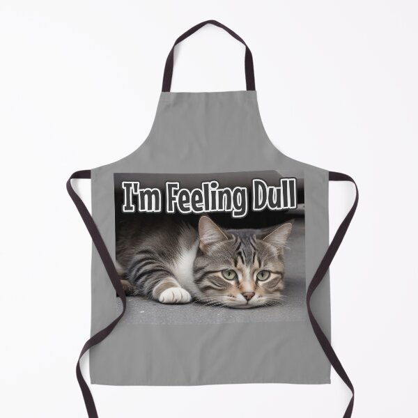 Item preview, AI-Generated Cat 01 "I'm feeling dull" designed and sold by Cliff-Qi.