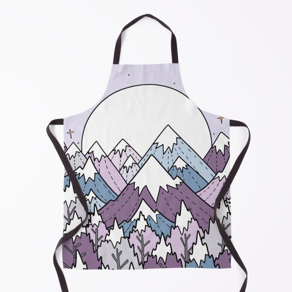 Item preview, Winter forest and hills designed and sold by Swadeillustrations.