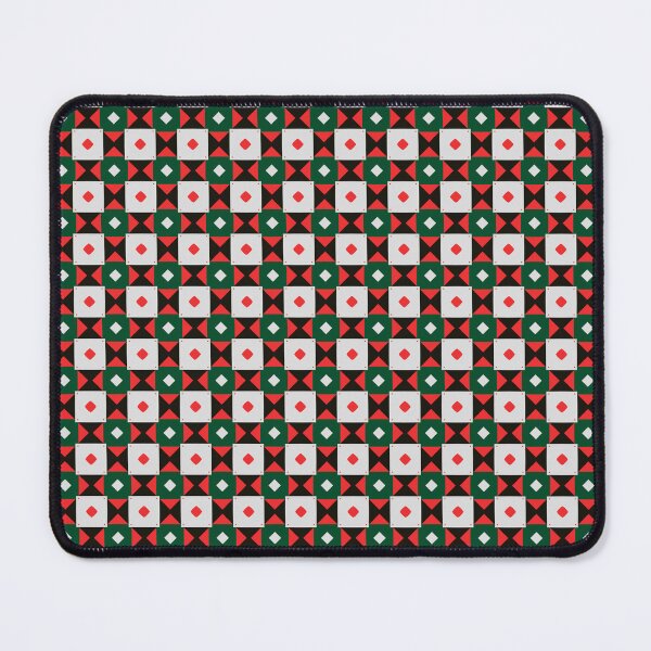 Item preview, Jubilant Festive Geometry - Seamless Christmas Patterns designed and sold by Looming Lines.