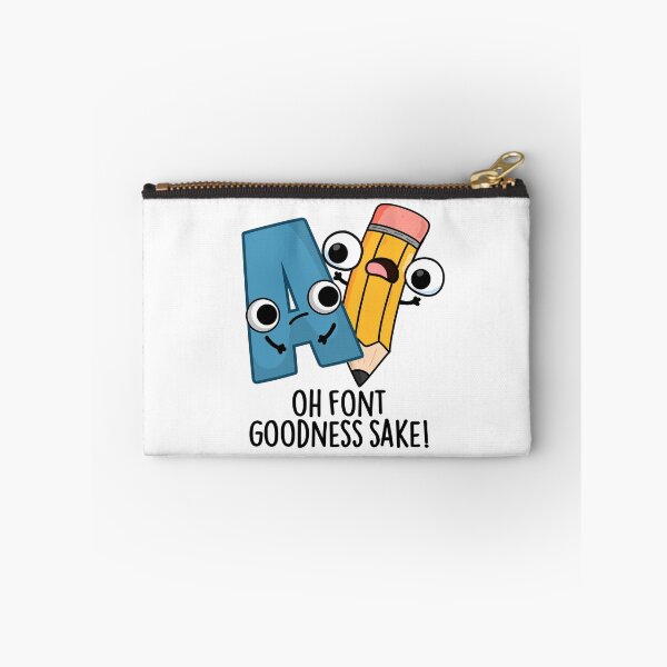 Item preview, Oh Font Goodness Sake Funny Type Puns designed and sold by punnybone.