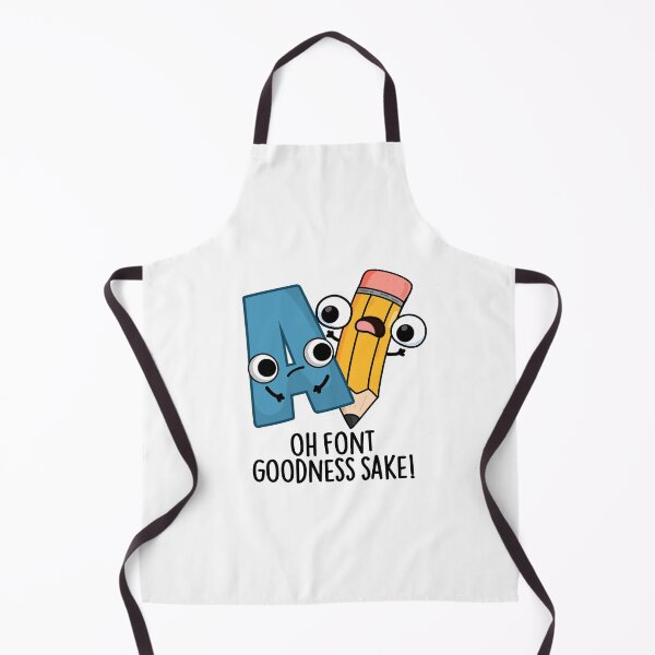 Item preview, Oh Font Goodness Sake Funny Type Puns designed and sold by punnybone.