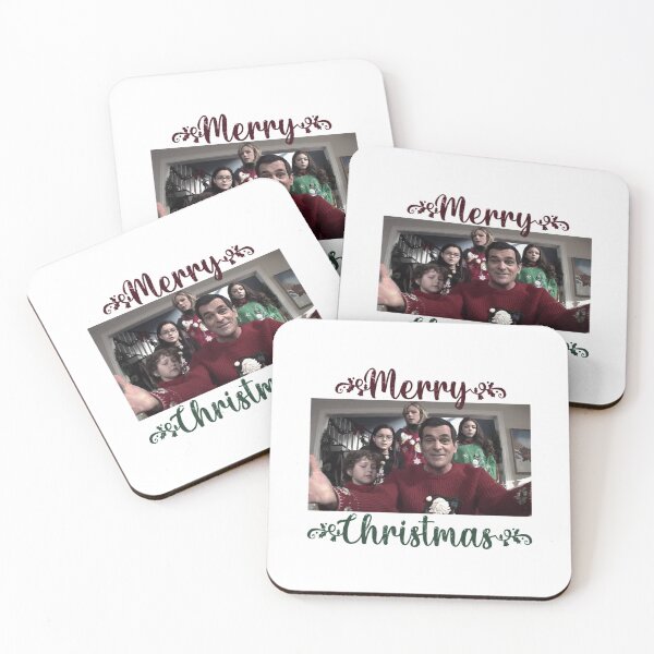 Item preview, Dunphy family from Modern Family Merry Christmas greeting card  designed and sold by SARJOONYE.