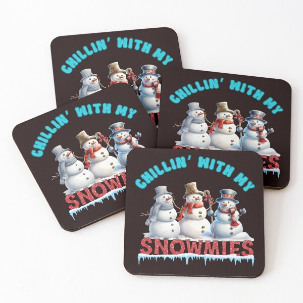 Item preview, Chillin' With My Snowmies Winter Snowman Design designed and sold by desireedickens.