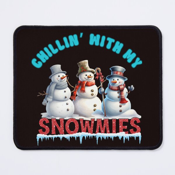 Item preview, Chillin' With My Snowmies Winter Snowman Design designed and sold by desireedickens.