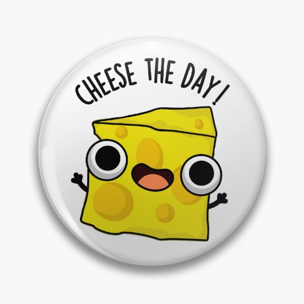 Item preview, Cheese The Day Funny Food Puns  designed and sold by punnybone.
