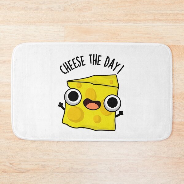 Item preview, Cheese The Day Funny Food Puns  designed and sold by punnybone.