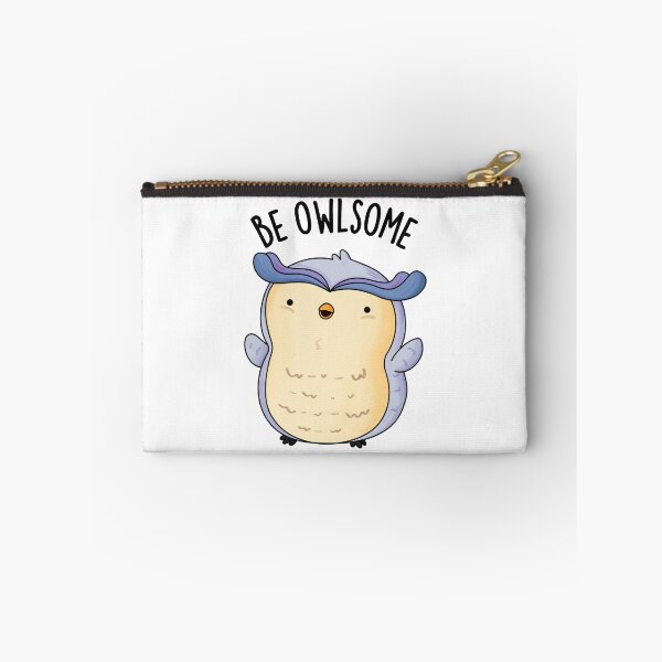 Item preview, Be Owlsome Funny Owl Puns designed and sold by punnybone.