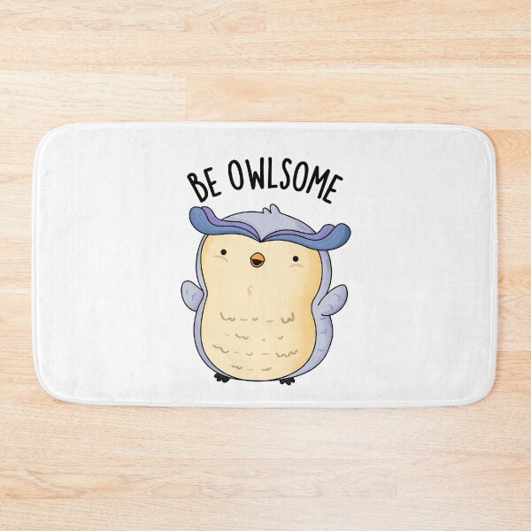 Item preview, Be Owlsome Funny Owl Puns designed and sold by punnybone.