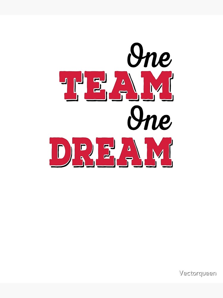 Basketball One Team One Dream SVG