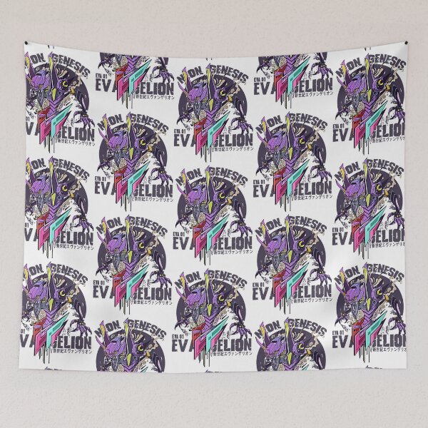 Item preview, neon genesis evangelion purple  designed and sold by SARJOONYE.