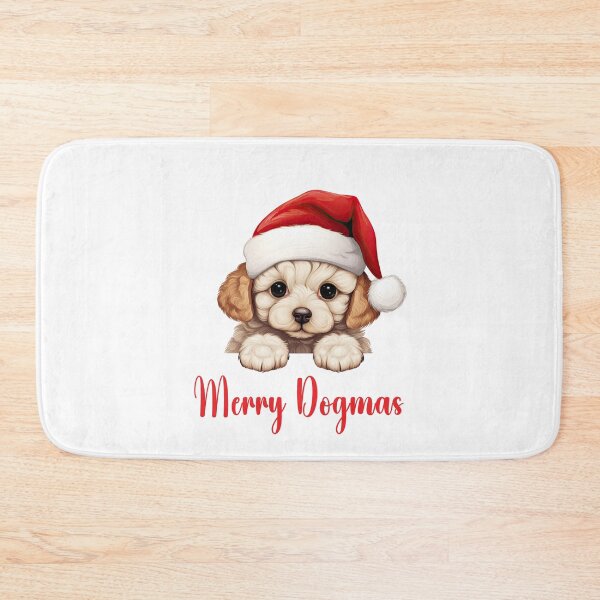 Item preview, Bichon Frises Dog Merry Dogmas designed and sold by Blok45.