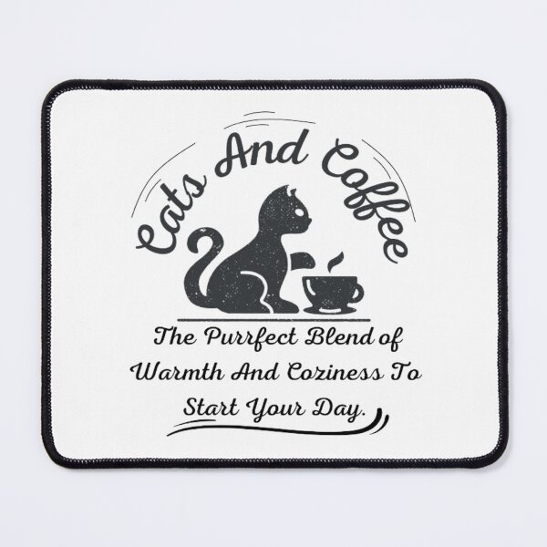 Item preview, Cat and Coffee designed and sold by AnimalWorldArtt.