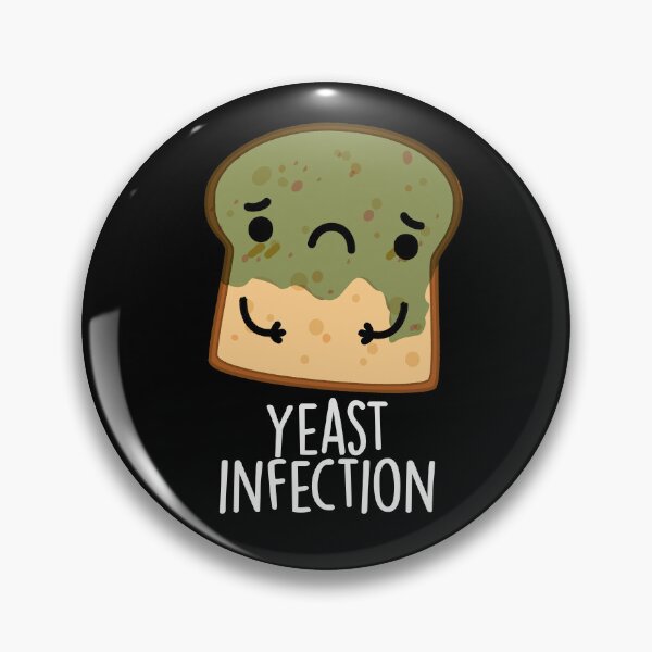 Item preview, Yeast Infection Funny Bread Puns (Dark BG) designed and sold by punnybone.