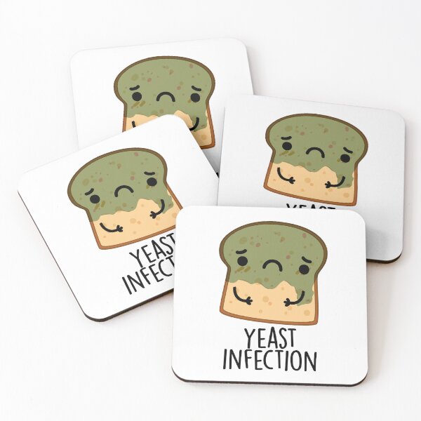 Item preview, Yeast Infection Funny Bread Puns designed and sold by punnybone.