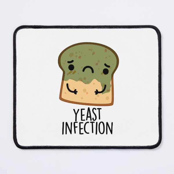 Item preview, Yeast Infection Funny Bread Puns designed and sold by punnybone.