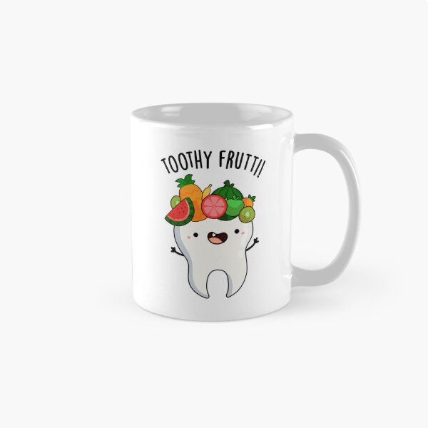 Item preview, Toothy Fruity Funny Dental Puns designed and sold by punnybone.