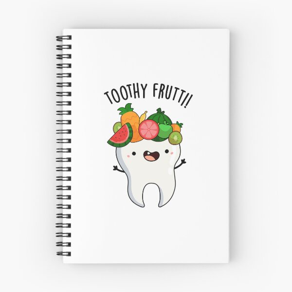 Item preview, Toothy Fruity Funny Dental Puns designed and sold by punnybone.