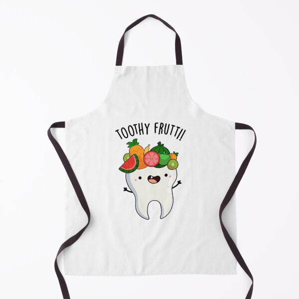 Item preview, Toothy Fruity Funny Dental Puns designed and sold by punnybone.