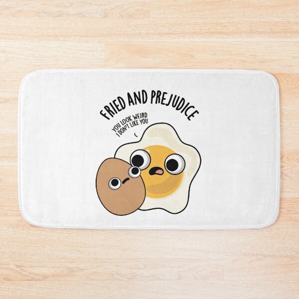 Item preview, Fried And Prejudice Funny Egg Puns  designed and sold by punnybone.