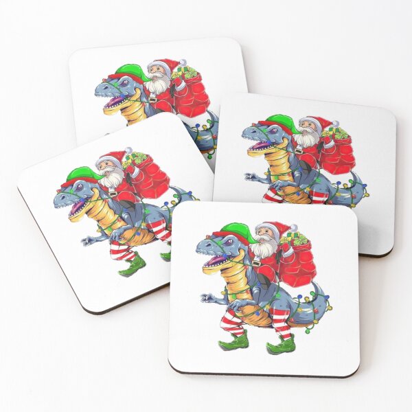 Item preview, Santa Riding Dinosaur designed and sold by stzl26.
