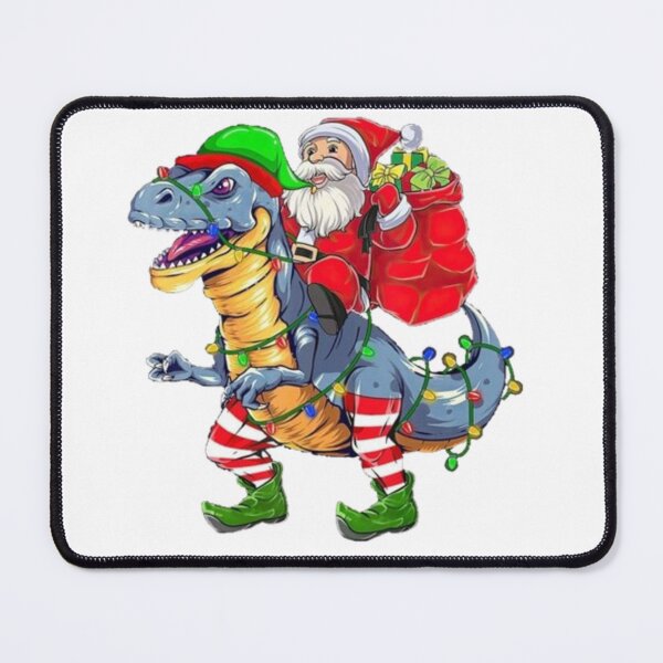 Item preview, Santa Riding Dinosaur designed and sold by stzl26.