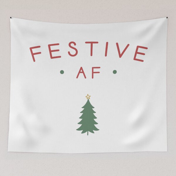 Artikelvorschau, Festlicher AF – Lustige Weihnachten entworfen und verkauft von PaulSDesign.