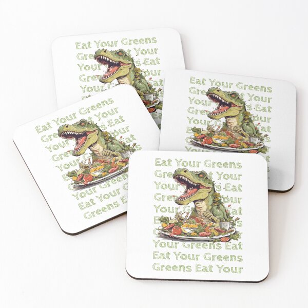 Item preview, Cute Dino Eat Your Greens Salad Love Dinosaur designed and sold by Samanthi007.