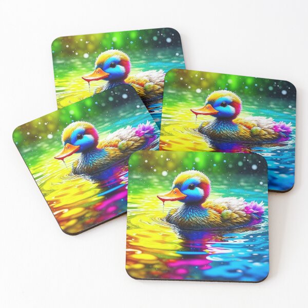 Item preview, Quacktastic Vibrance Palette of Paddling Ducks designed and sold by Daniel Dudgeon.
