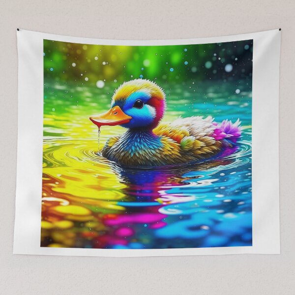 Item preview, Quacktastic Vibrance Palette of Paddling Ducks designed and sold by Daniel Dudgeon.