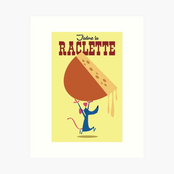 Item preview, Raclette poster designed and sold by GAGodel.