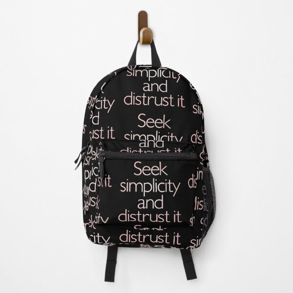 Item preview, Seek simplicity and distrust it. v.2 designed and sold by x1brett.