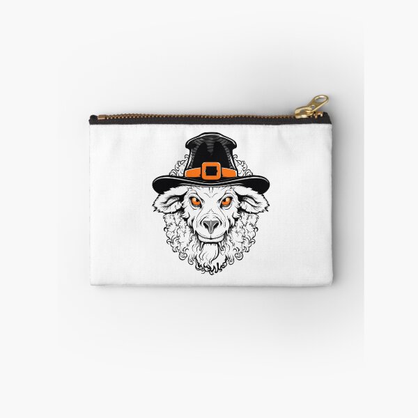 Item preview, Halloween-Ready Sheep Bold Outline Elegance designed and sold by DigitalGraphic1.