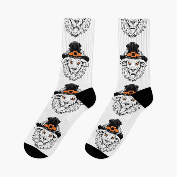 Item preview, Halloween-Ready Sheep Bold Outline Elegance designed and sold by DigitalGraphic1.