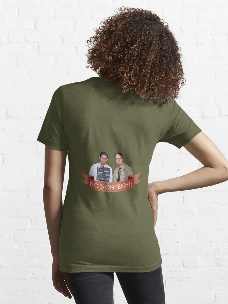 Jim & Dwight - No Nonsense Essential T-Shirt for Sale by