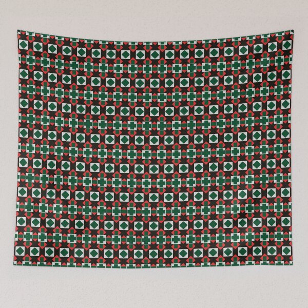 Item preview, Joyful Jingle Geometry - Seamless Christmas Patterns designed and sold by Looming Lines.