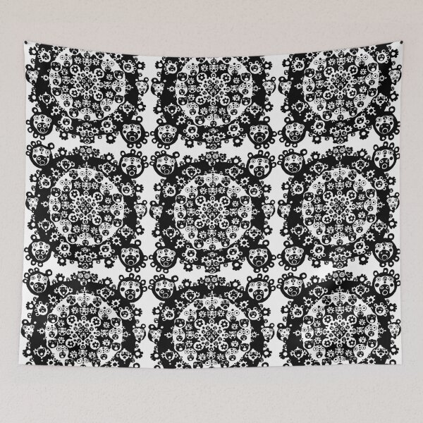 Item preview, Mandala 1 in black designed and sold by MobsProject.