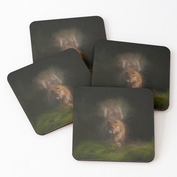 Item preview, Grey Squirrel digital triptych illustration. designed and sold by RobThorley.