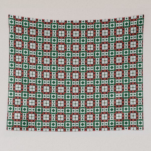 Item preview, Winter Joy - Seamless Christmas Patterns in Geometric Fantasy designed and sold by Looming Lines.