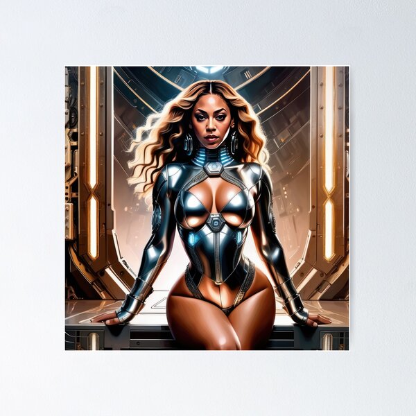 Item preview, Beyoncé Renaissance Merch:Fashion T-Shirt with AI Art features a stunning AI art design of Beyoncé from her upcoming album. It's the perfect way to show your love for Beyoncé and her new music 2023 designed and sold by ANIME-CYBERPUNK.