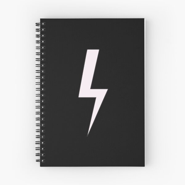 Item preview, Lightning bolt | Pink Flash Energy with black outline -  designed and sold by PurpleLoveStore.
