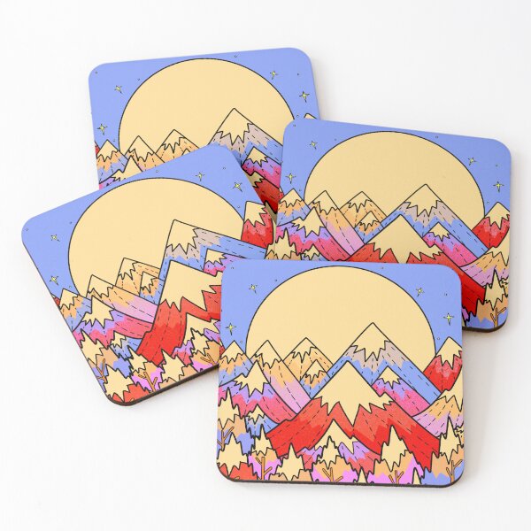 Item preview, Vibrant winter land designed and sold by Swadeillustrations.