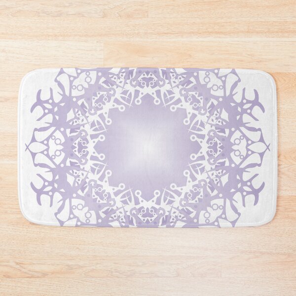 Item preview, Mandala /4 lilac and white. designed and sold by My-fake-places.