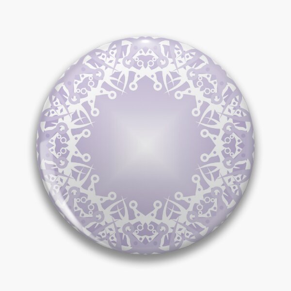 Item preview, Mandala /4 lilac and white. designed and sold by My-fake-places.