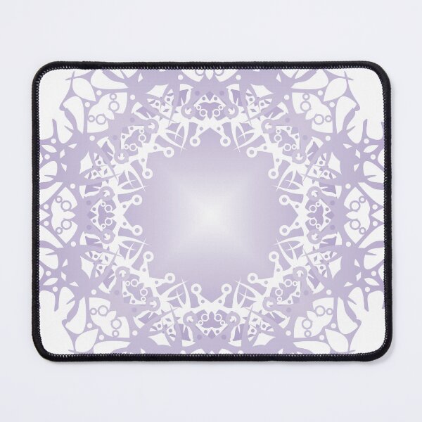 Item preview, Mandala /4 lilac and white. designed and sold by My-fake-places.
