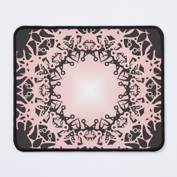 Item preview, Mandala /2 pastel peach and white. designed and sold by My-fake-places.