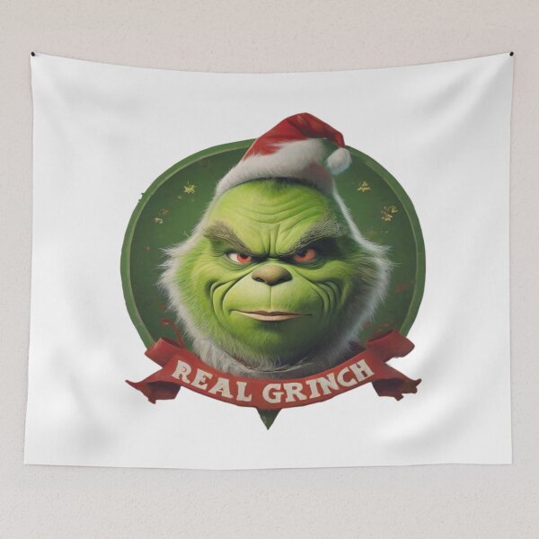 Item preview, Grinch Pranks: A Grumpy on Christmas Eve designed and sold by EstiloPrint.